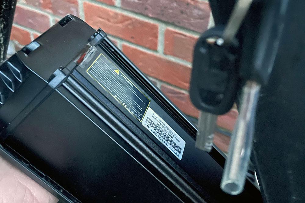 Battery with CE mark